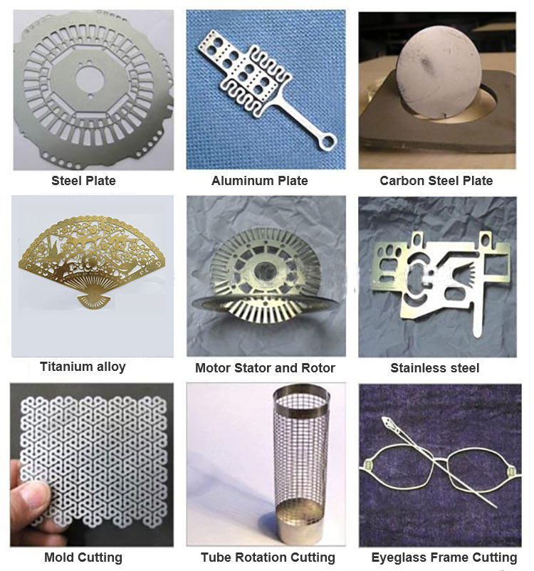 peiriant torri laser pris isaf 1000w gyda rheolaeth di-wifr wifi